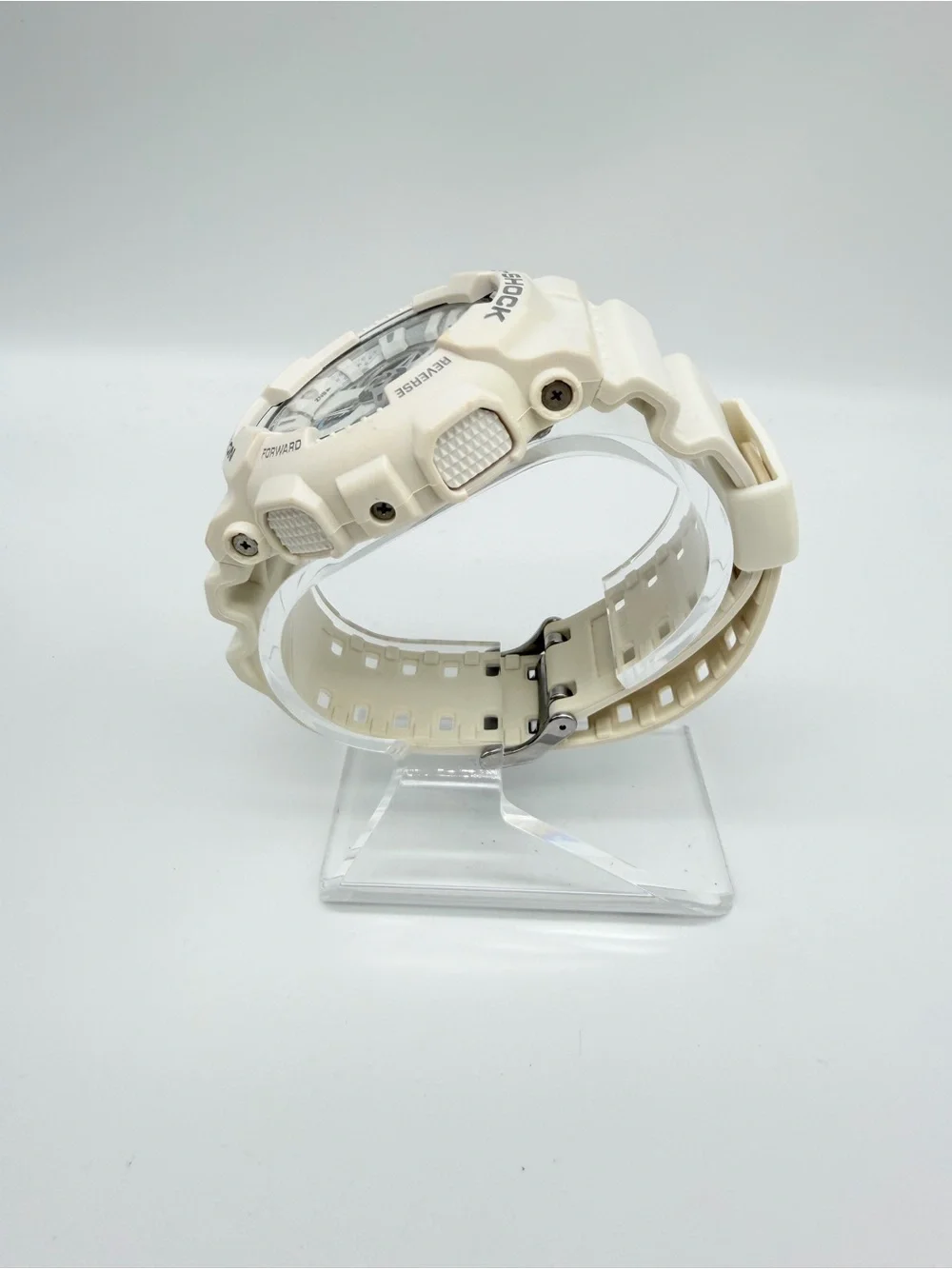 Casio G-Shock GA-120A-7A White Analog Digital Watch 5229